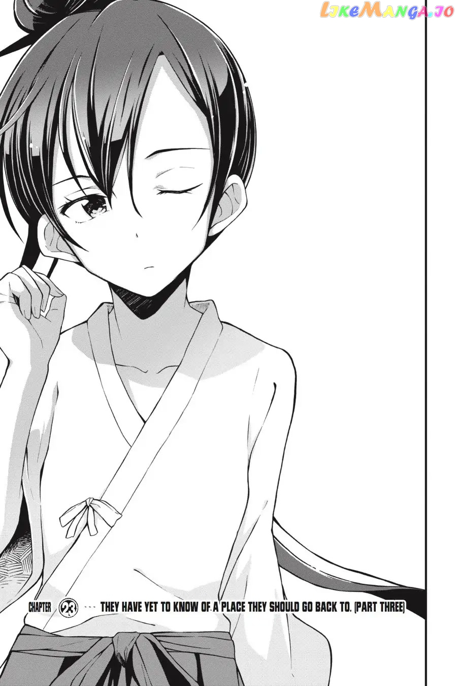 Yahari Ore no Seishun Rabukome wa Machigatte Iru. @ Comic chapter 23 - page 3