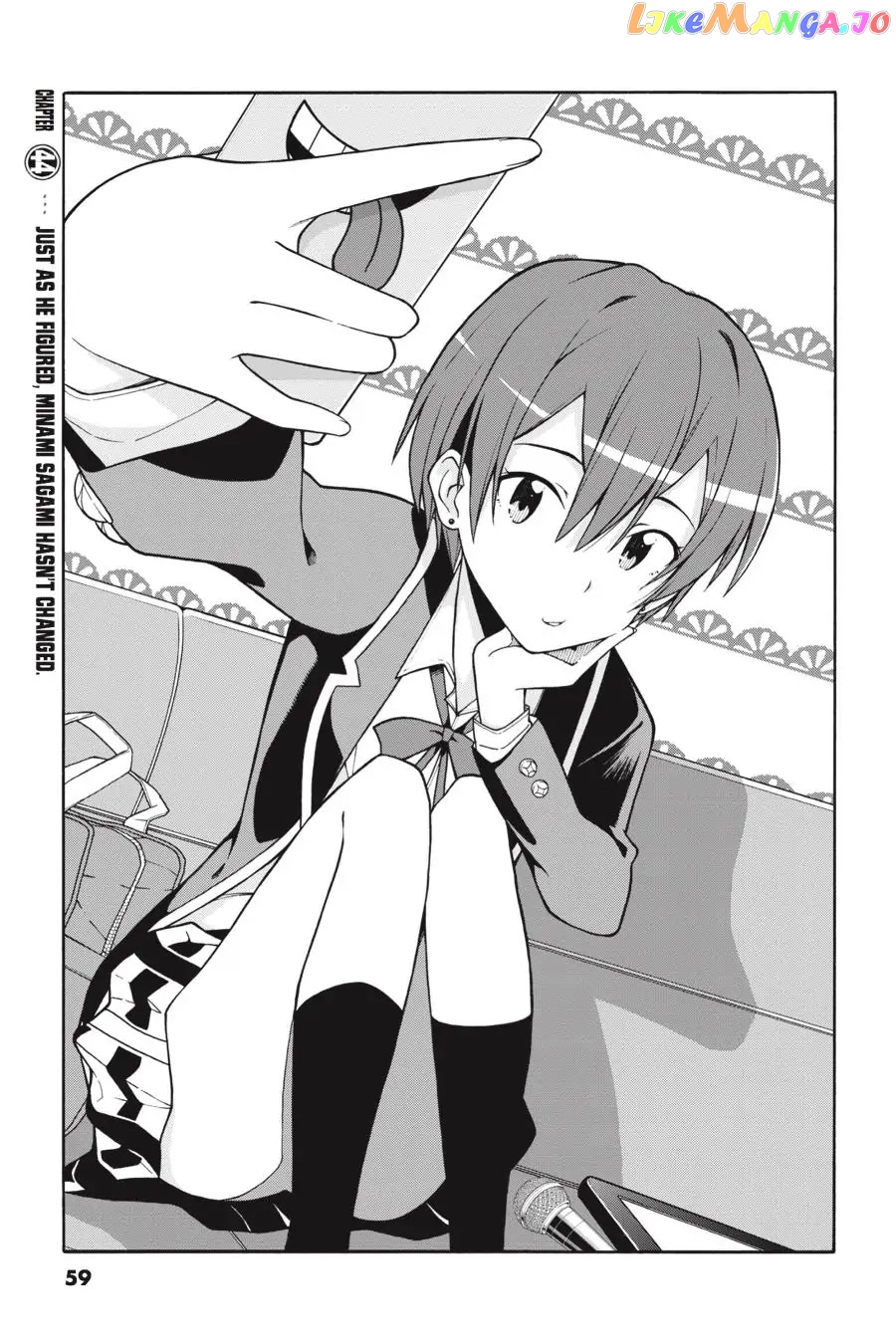 Yahari Ore no Seishun Rabukome wa Machigatte Iru. @ Comic chapter 44 - page 1