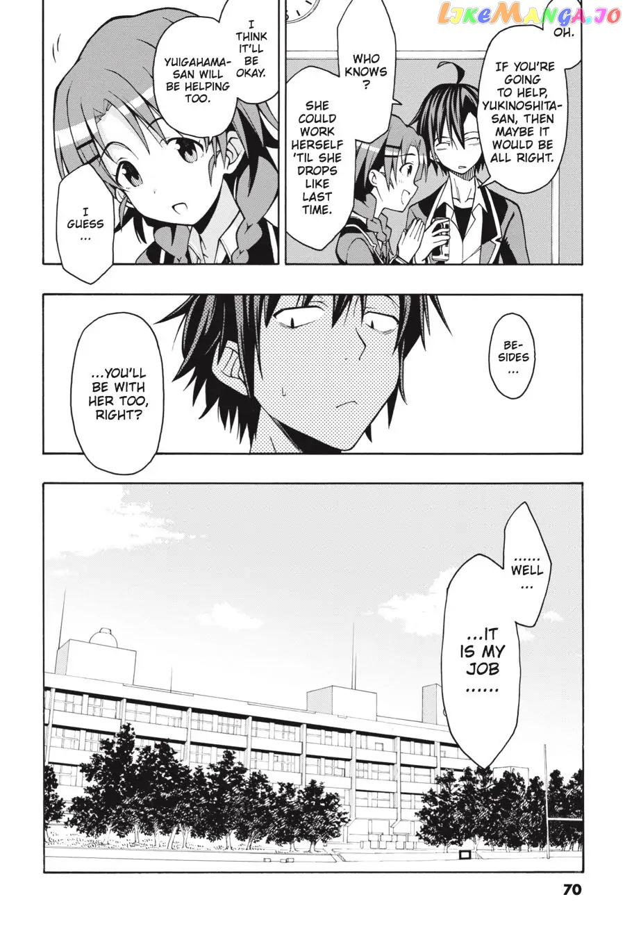 Yahari Ore no Seishun Rabukome wa Machigatte Iru. @ Comic chapter 44 - page 12