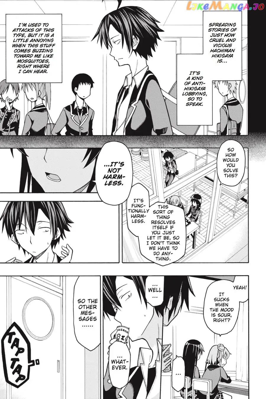 Yahari Ore no Seishun Rabukome wa Machigatte Iru. @ Comic chapter 44 - page 5