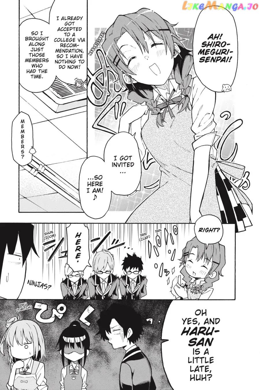 Yahari Ore no Seishun Rabukome wa Machigatte Iru. @ Comic chapter 83 - page 13