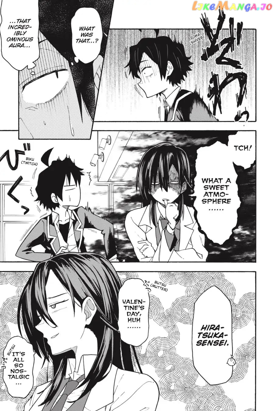 Yahari Ore no Seishun Rabukome wa Machigatte Iru. @ Comic chapter 83 - page 17