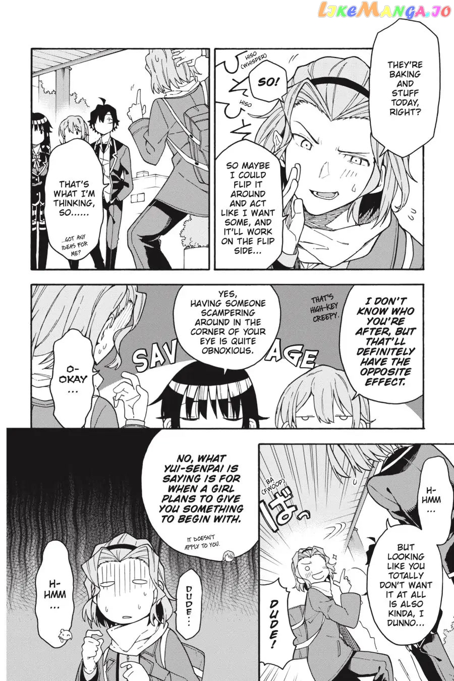 Yahari Ore no Seishun Rabukome wa Machigatte Iru. @ Comic chapter 83 - page 6
