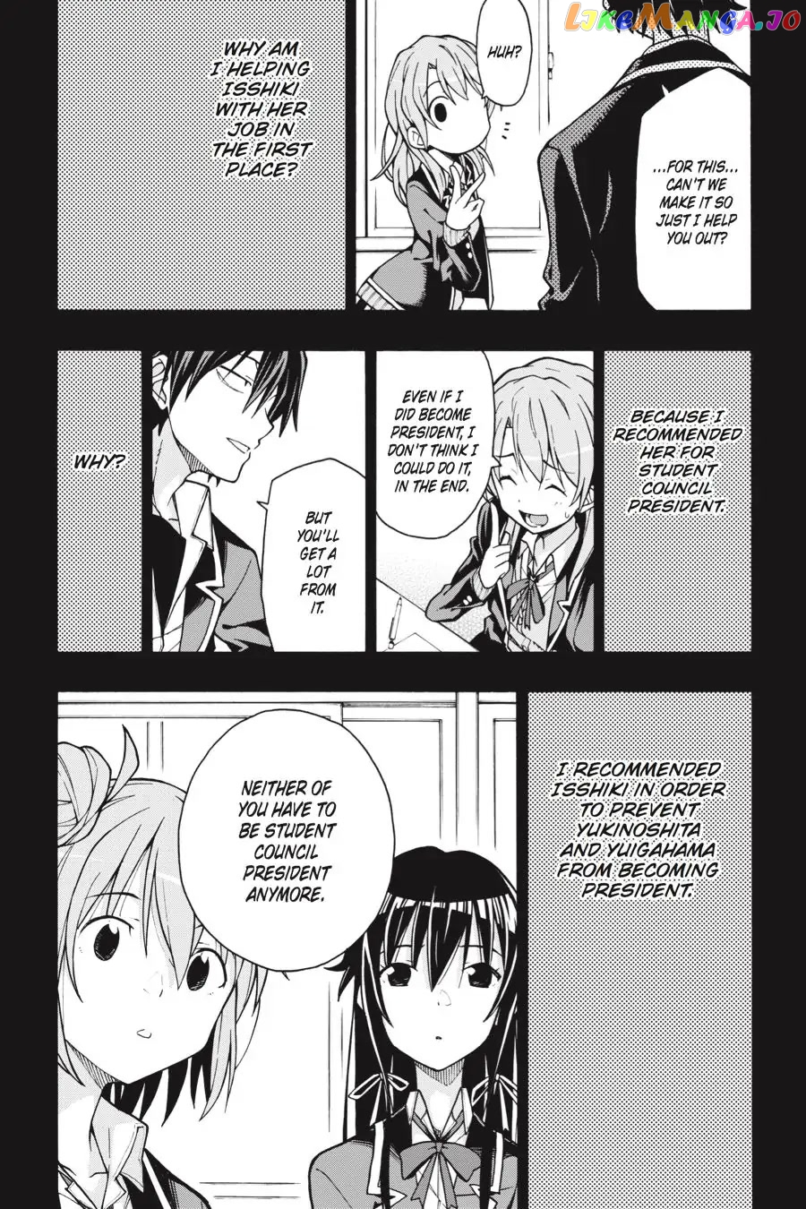 Yahari Ore no Seishun Rabukome wa Machigatte Iru. @ Comic chapter 63 - page 14
