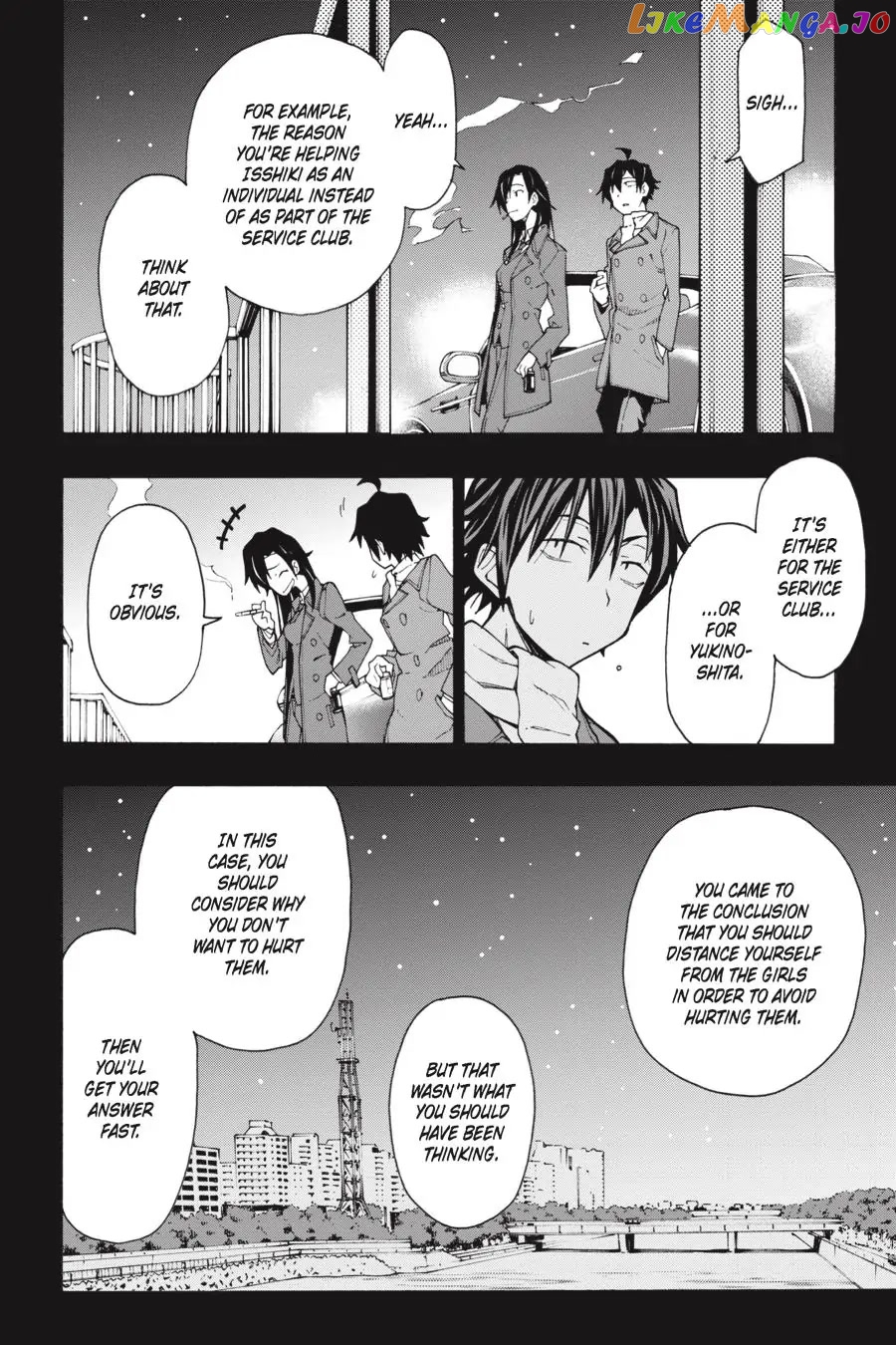 Yahari Ore no Seishun Rabukome wa Machigatte Iru. @ Comic chapter 63 - page 8