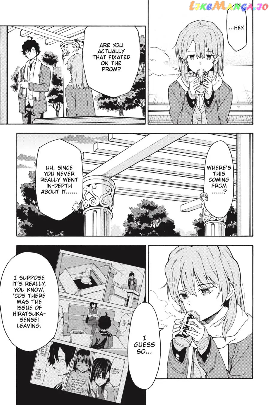 Yahari Ore no Seishun Rabukome wa Machigatte Iru. @ Comic chapter 97 - page 11