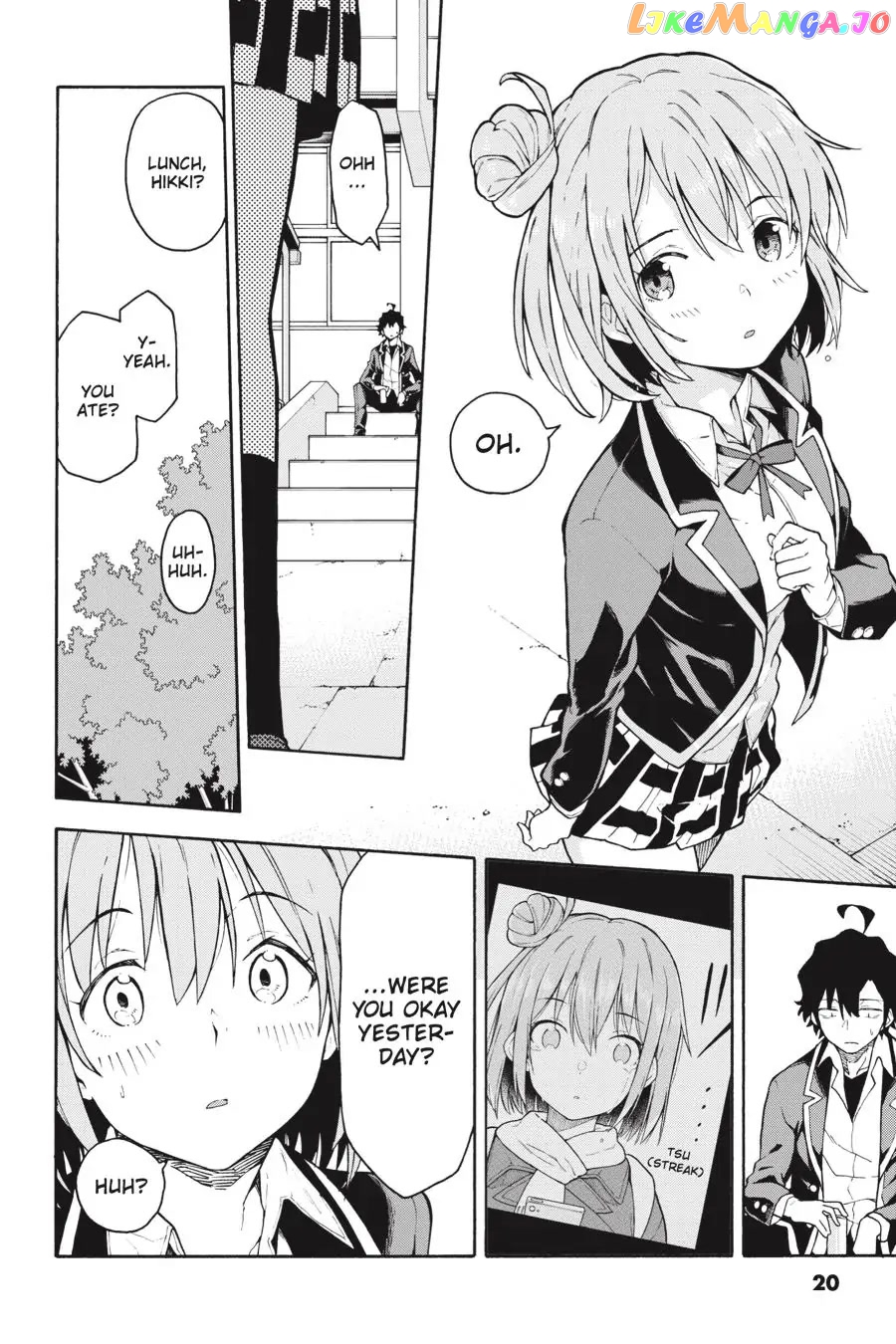 Yahari Ore no Seishun Rabukome wa Machigatte Iru. @ Comic chapter 97 - page 20