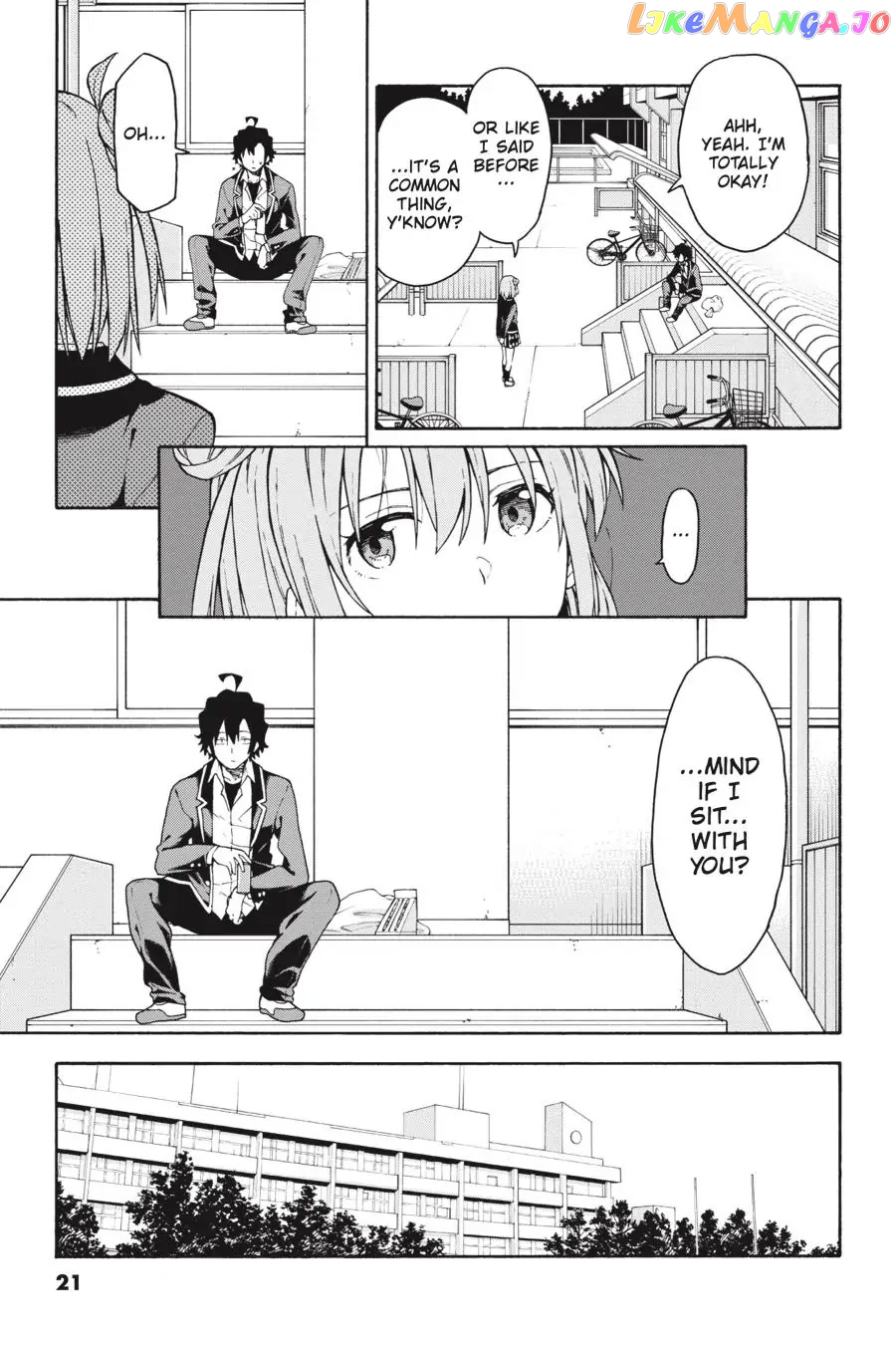 Yahari Ore no Seishun Rabukome wa Machigatte Iru. @ Comic chapter 97 - page 21