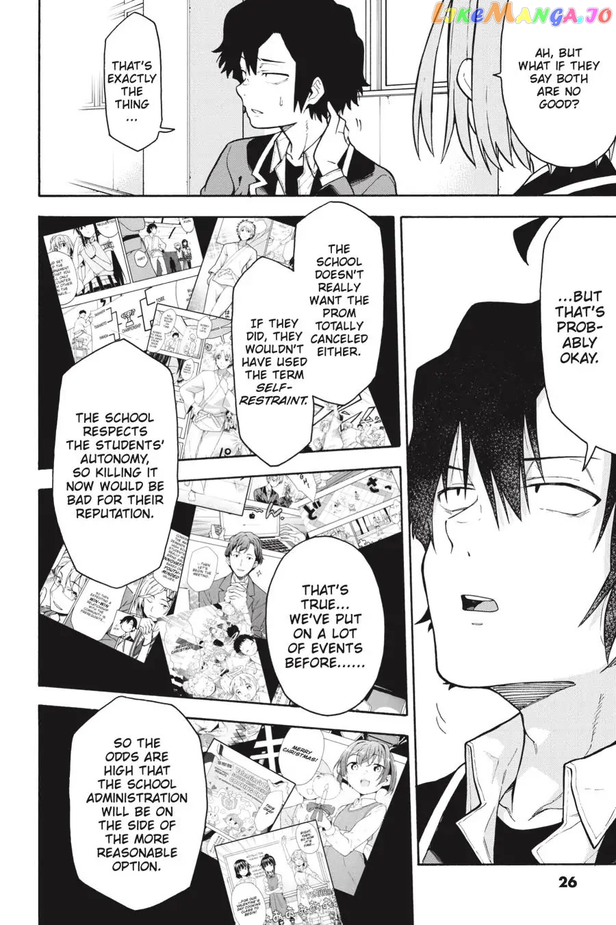 Yahari Ore no Seishun Rabukome wa Machigatte Iru. @ Comic chapter 97 - page 26