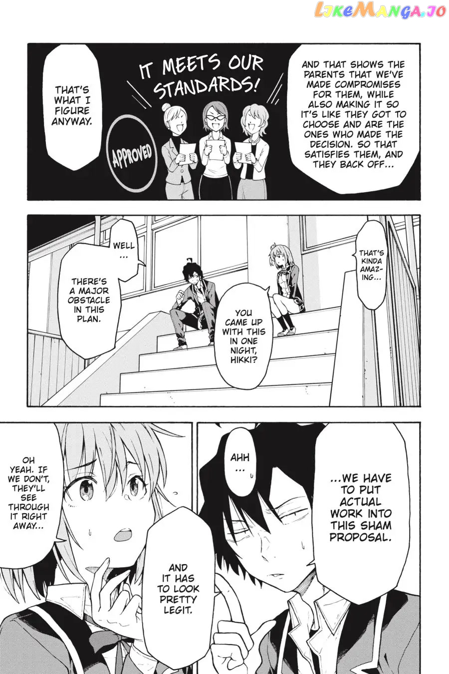 Yahari Ore no Seishun Rabukome wa Machigatte Iru. @ Comic chapter 97 - page 27