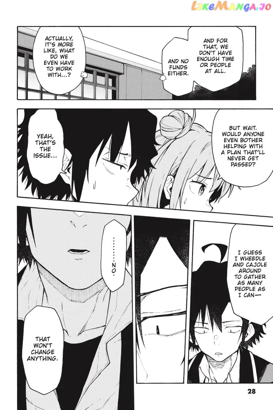 Yahari Ore no Seishun Rabukome wa Machigatte Iru. @ Comic chapter 97 - page 28