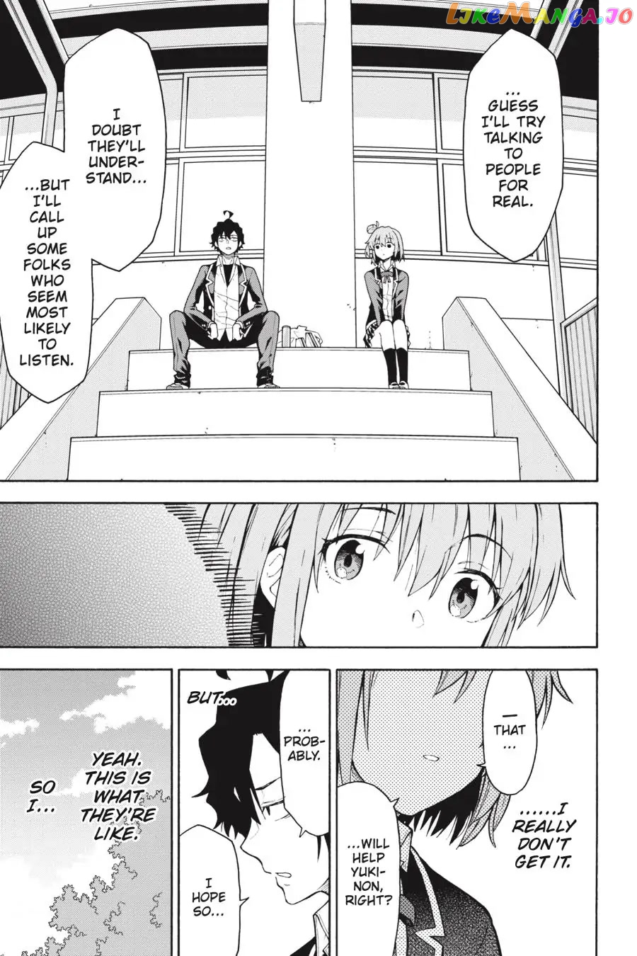 Yahari Ore no Seishun Rabukome wa Machigatte Iru. @ Comic chapter 97 - page 29