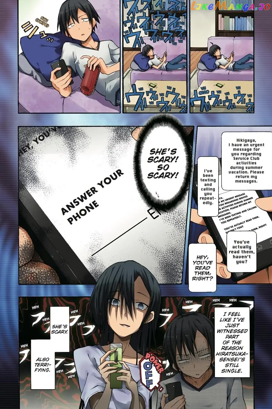 Yahari Ore no Seishun Rabukome wa Machigatte Iru. @ Comic chapter 24 - page 5
