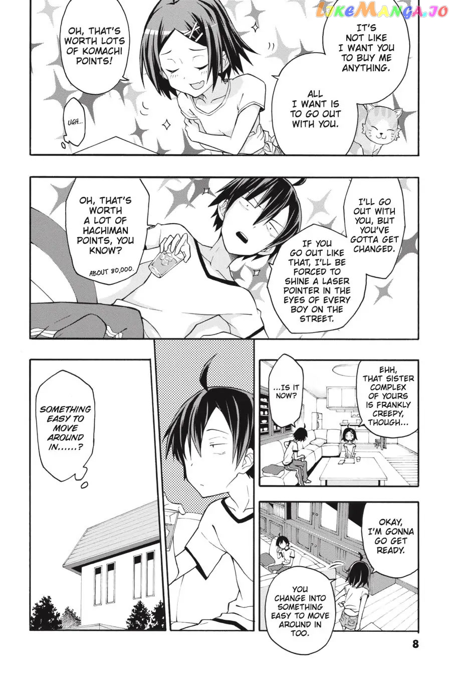 Yahari Ore no Seishun Rabukome wa Machigatte Iru. @ Comic chapter 24 - page 9