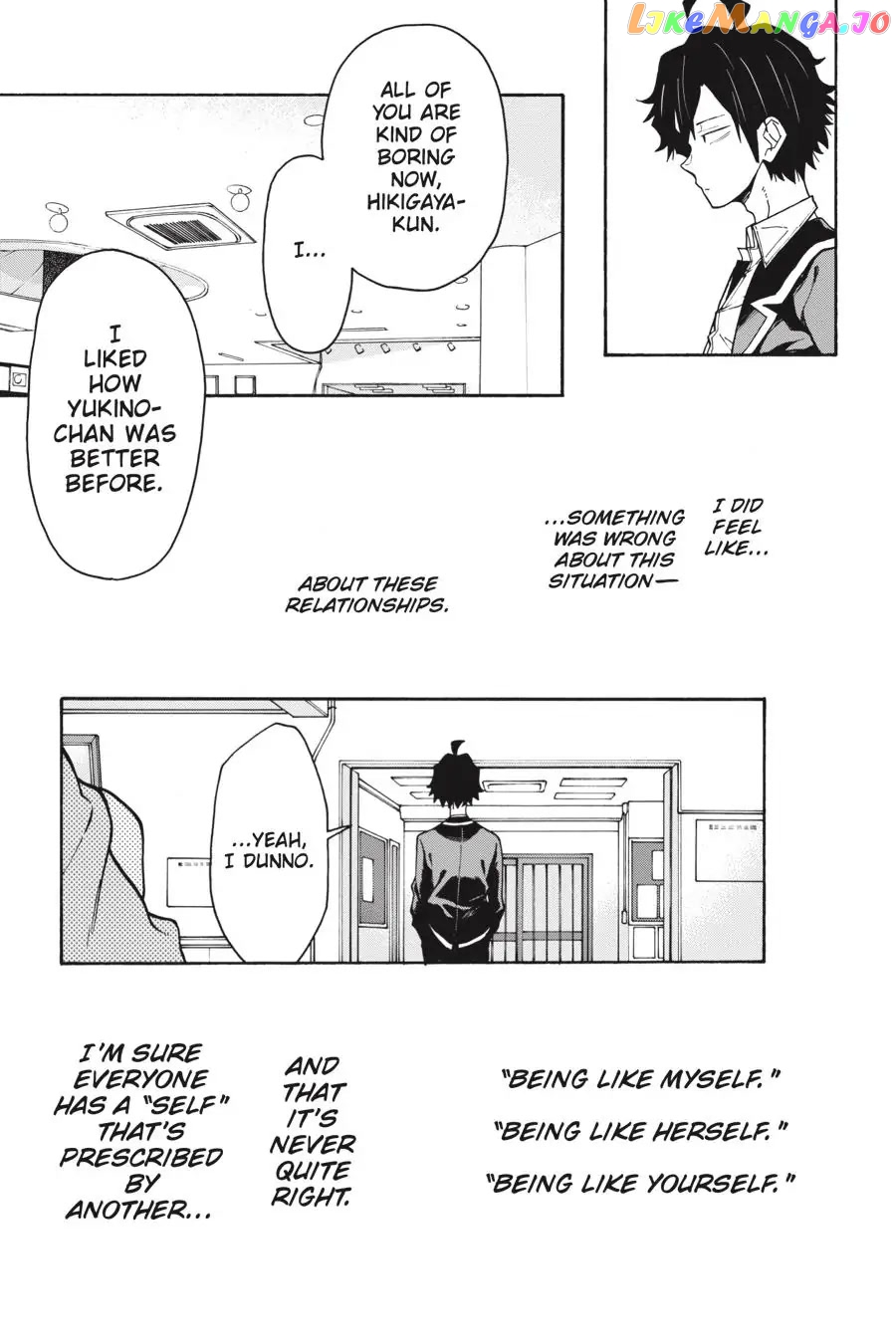 Yahari Ore no Seishun Rabukome wa Machigatte Iru. @ Comic chapter 84 - page 27