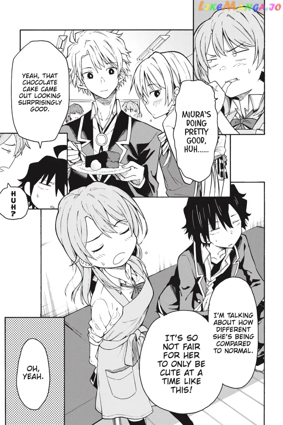 Yahari Ore no Seishun Rabukome wa Machigatte Iru. @ Comic chapter 84 - page 9