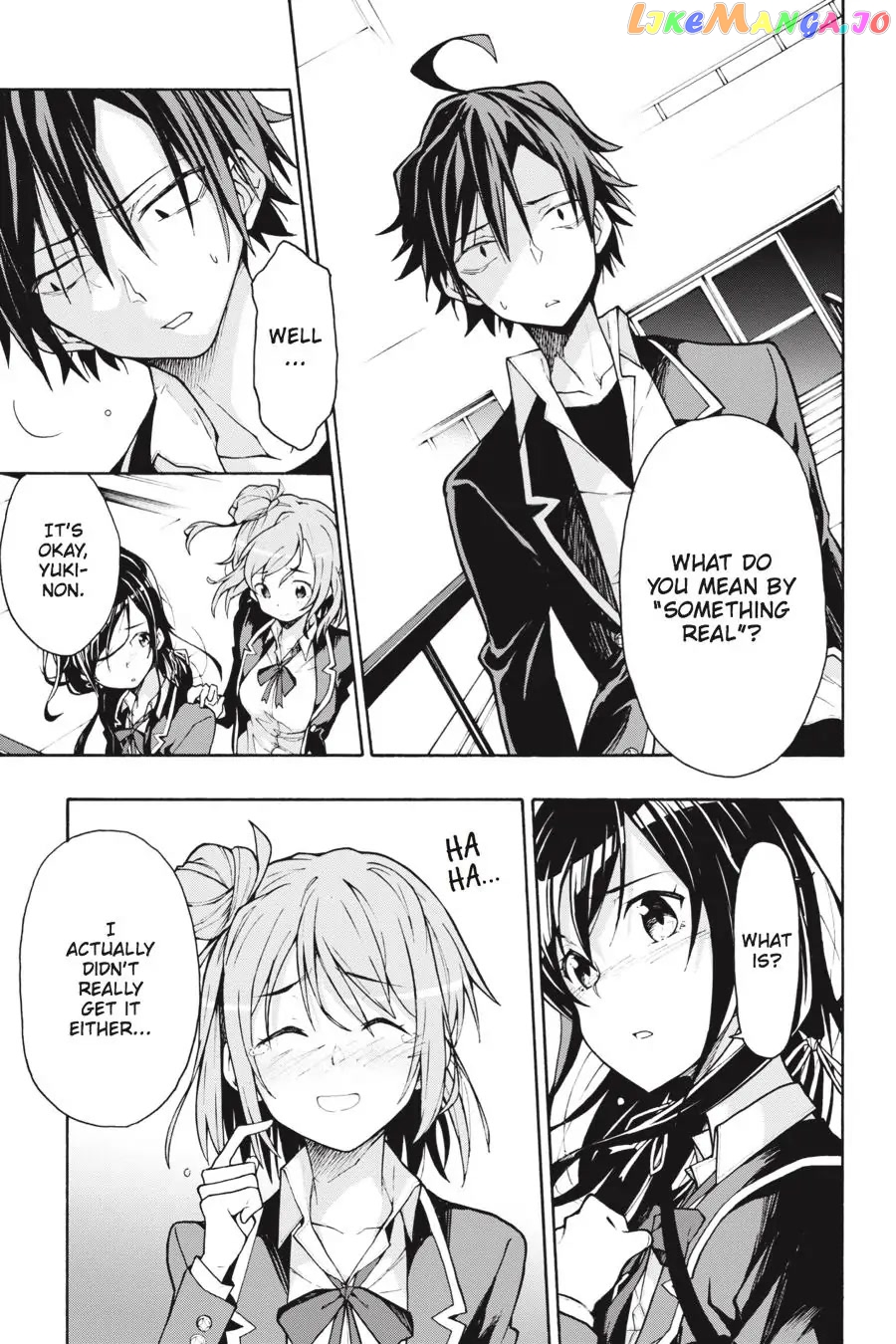 Yahari Ore no Seishun Rabukome wa Machigatte Iru. @ Comic chapter 64 - page 25