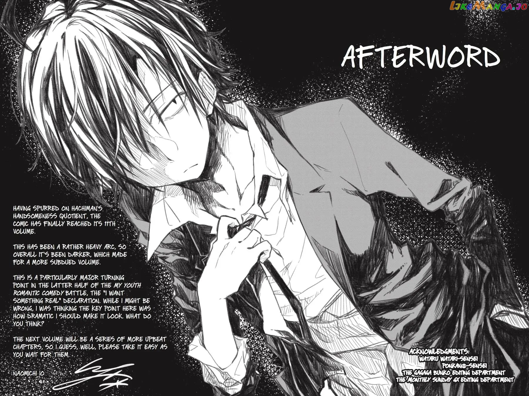 Yahari Ore no Seishun Rabukome wa Machigatte Iru. @ Comic chapter 64 - page 32
