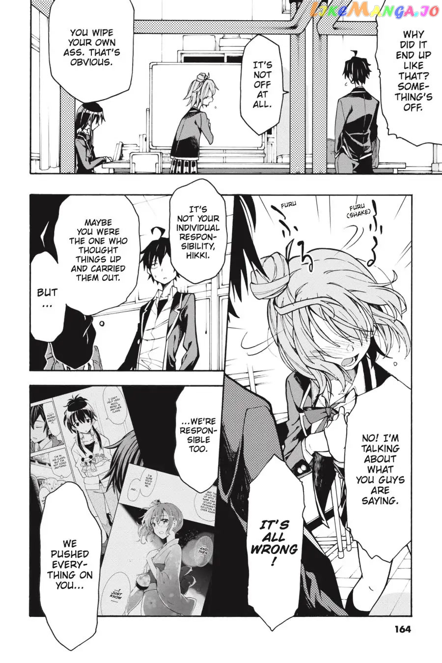 Yahari Ore no Seishun Rabukome wa Machigatte Iru. @ Comic chapter 64 - page 8