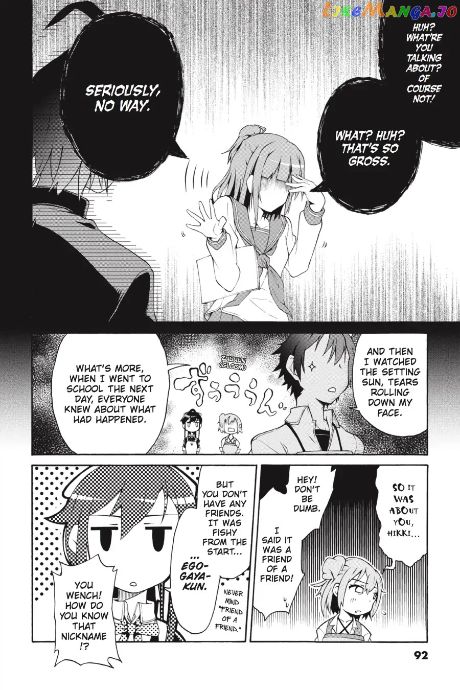 Yahari Ore no Seishun Rabukome wa Machigatte Iru. @ Comic chapter 3 - page 28