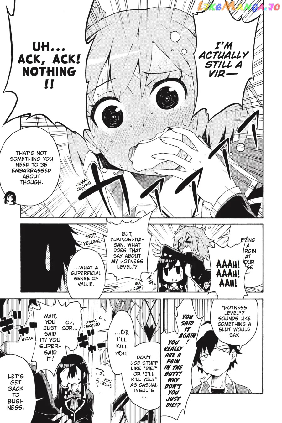 Yahari Ore no Seishun Rabukome wa Machigatte Iru. @ Comic chapter 3 - page 7