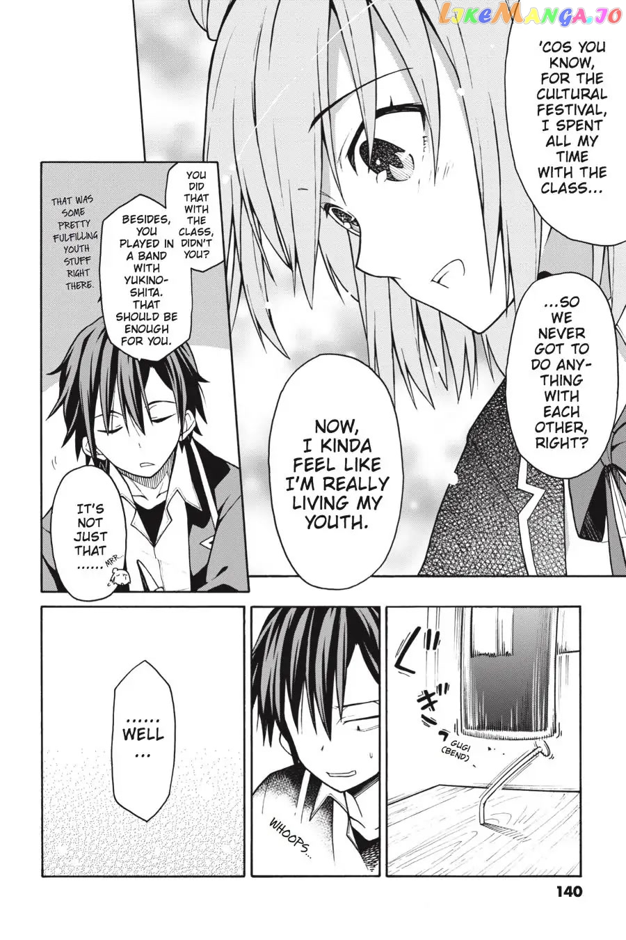 Yahari Ore no Seishun Rabukome wa Machigatte Iru. @ Comic chapter 46 - page 24