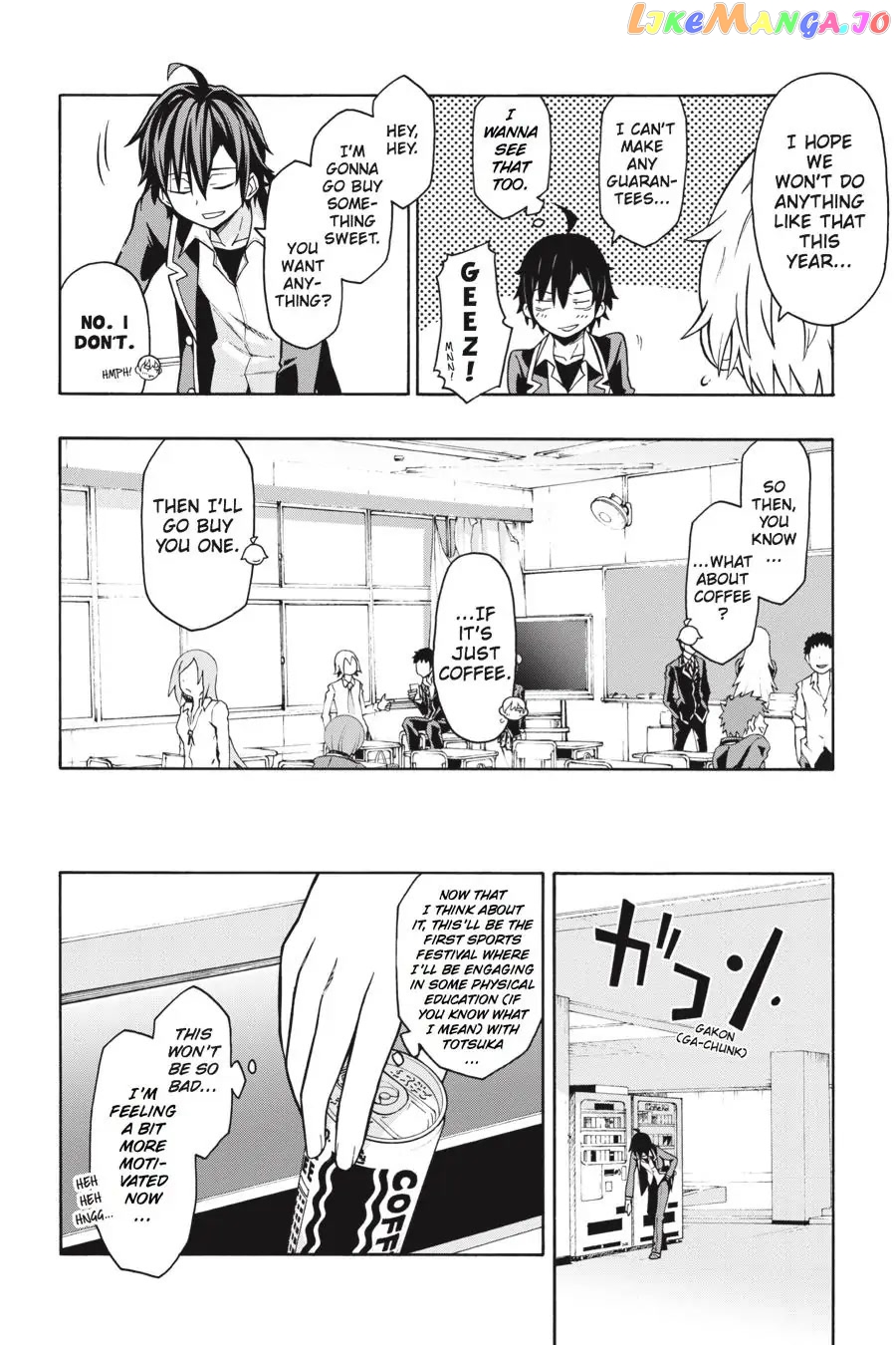 Yahari Ore no Seishun Rabukome wa Machigatte Iru. @ Comic chapter 46 - page 6