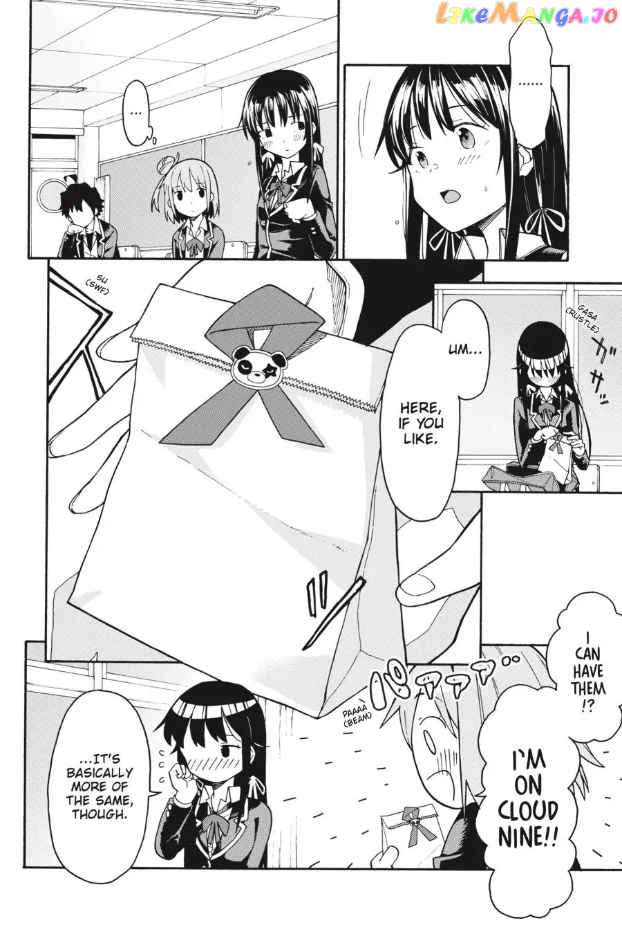 Yahari Ore no Seishun Rabukome wa Machigatte Iru. @ Comic chapter 85 - page 12