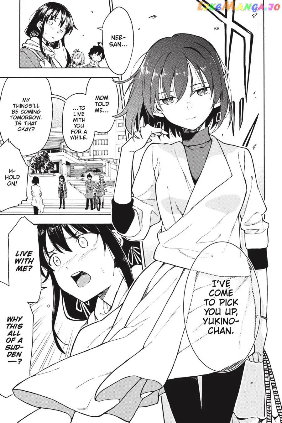 Yahari Ore no Seishun Rabukome wa Machigatte Iru. @ Comic chapter 85 - page 17