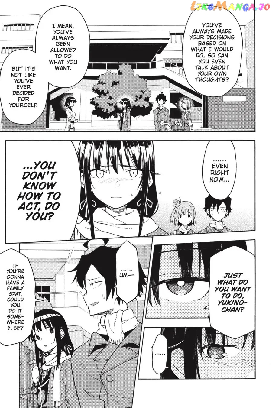 Yahari Ore no Seishun Rabukome wa Machigatte Iru. @ Comic chapter 85 - page 19