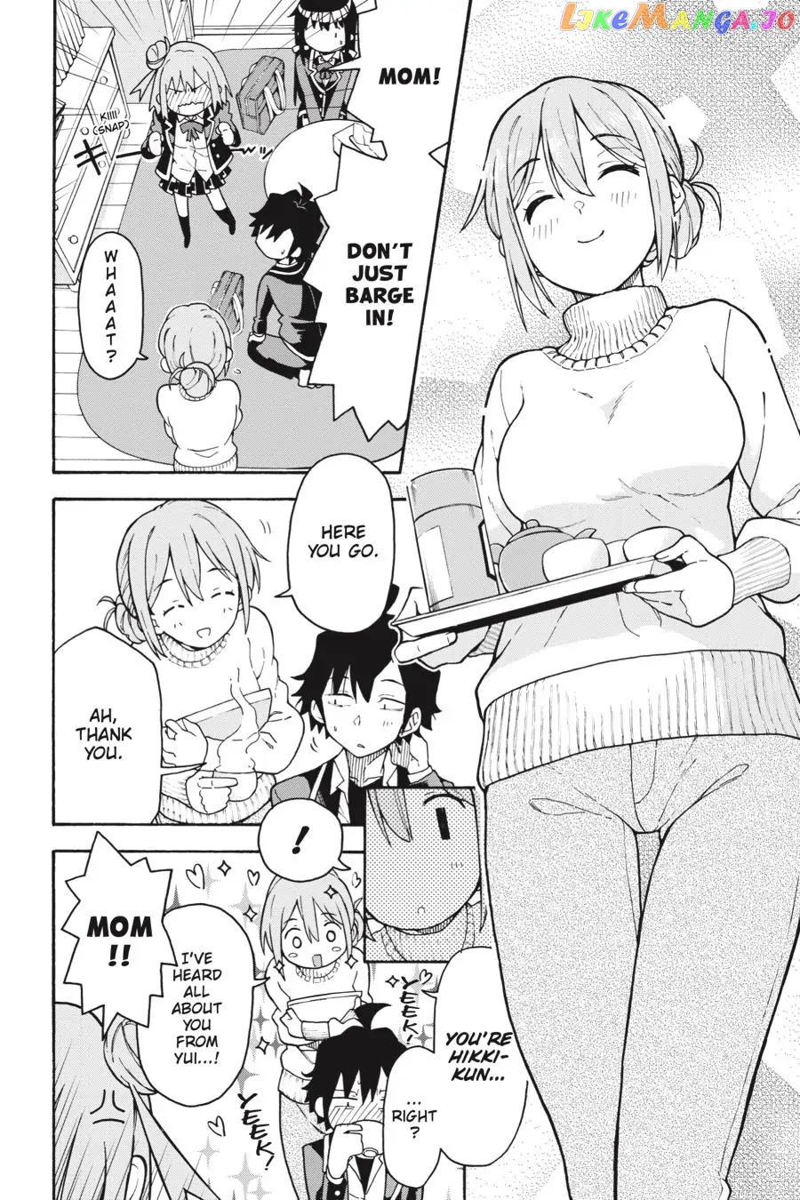Yahari Ore no Seishun Rabukome wa Machigatte Iru. @ Comic chapter 85 - page 24