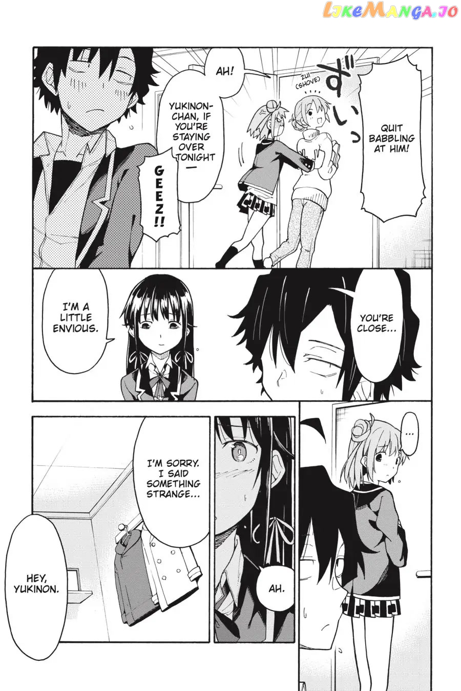 Yahari Ore no Seishun Rabukome wa Machigatte Iru. @ Comic chapter 85 - page 25
