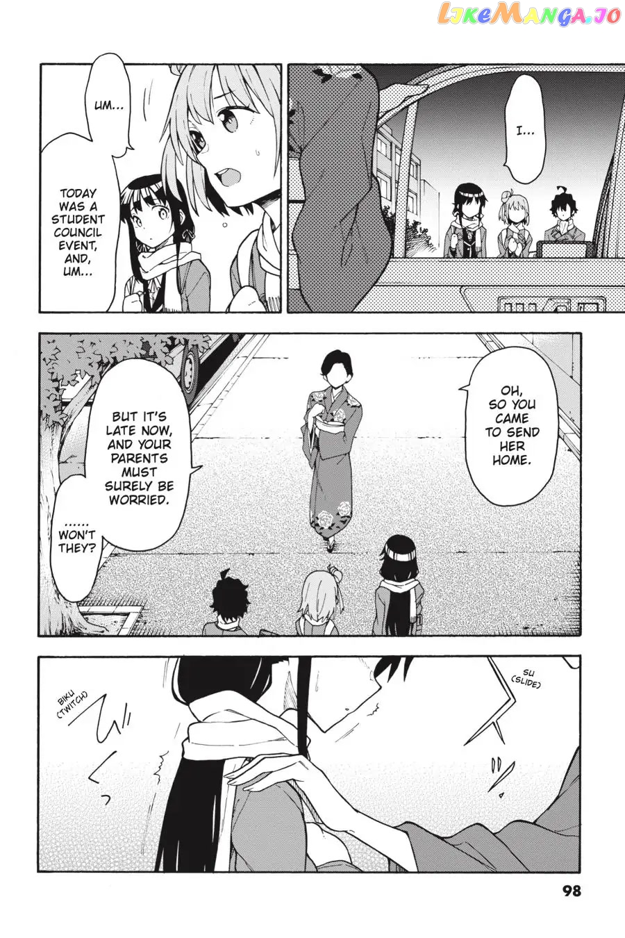 Yahari Ore no Seishun Rabukome wa Machigatte Iru. @ Comic chapter 85 - page 4