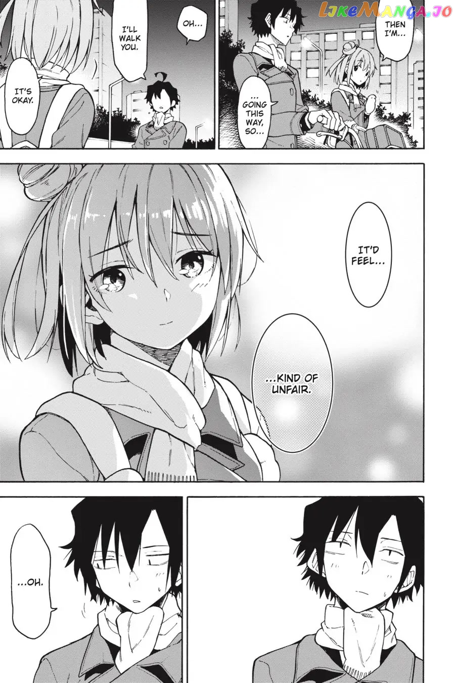 Yahari Ore no Seishun Rabukome wa Machigatte Iru. @ Comic chapter 85 - page 7