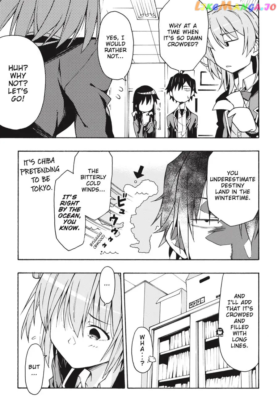 Yahari Ore no Seishun Rabukome wa Machigatte Iru. @ Comic chapter 65 - page 17