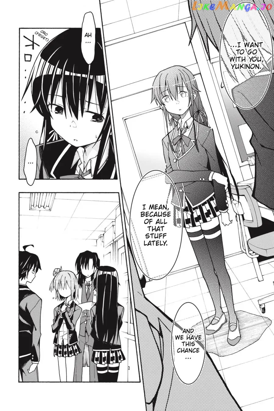 Yahari Ore no Seishun Rabukome wa Machigatte Iru. @ Comic chapter 65 - page 18
