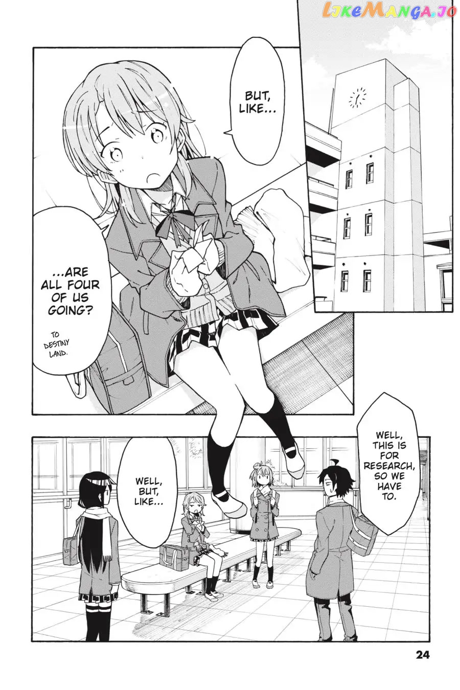 Yahari Ore no Seishun Rabukome wa Machigatte Iru. @ Comic chapter 65 - page 24