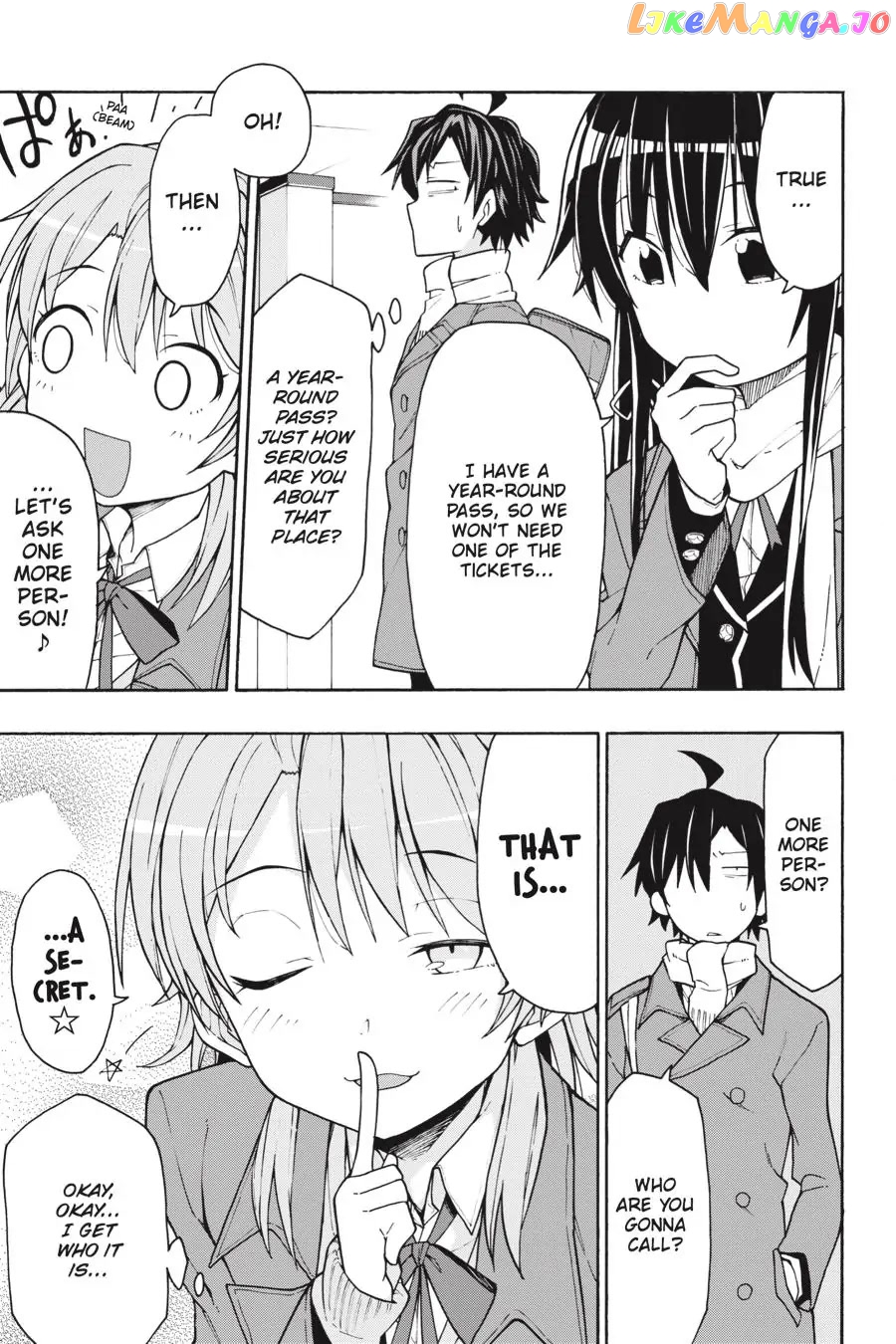 Yahari Ore no Seishun Rabukome wa Machigatte Iru. @ Comic chapter 65 - page 25