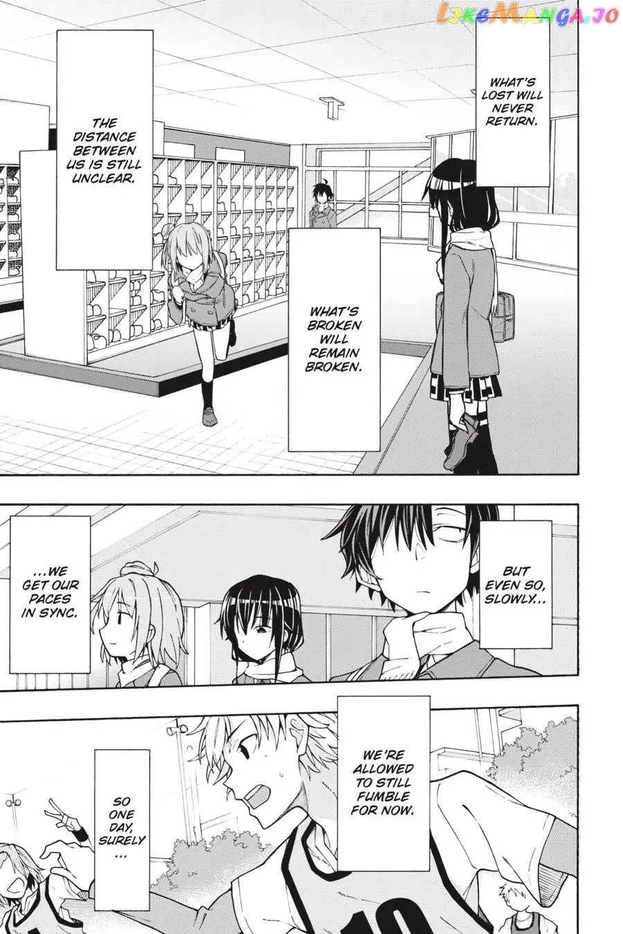 Yahari Ore no Seishun Rabukome wa Machigatte Iru. @ Comic chapter 65 - page 27