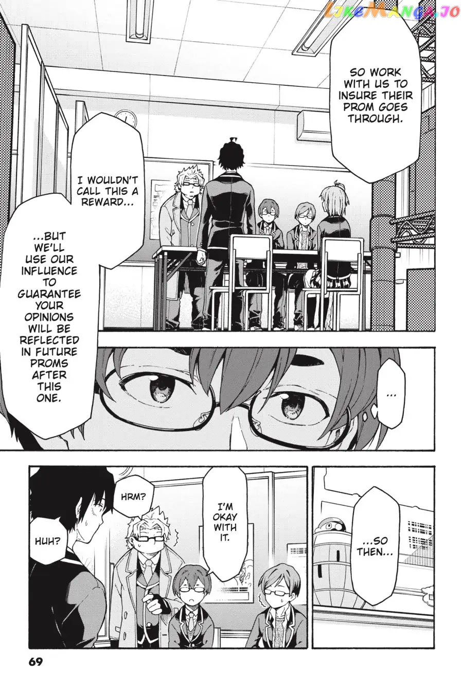 Yahari Ore no Seishun Rabukome wa Machigatte Iru. @ Comic chapter 99 - page 13