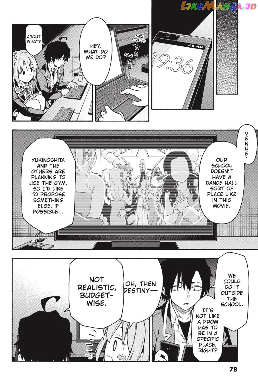 Yahari Ore no Seishun Rabukome wa Machigatte Iru. @ Comic chapter 99 - page 22