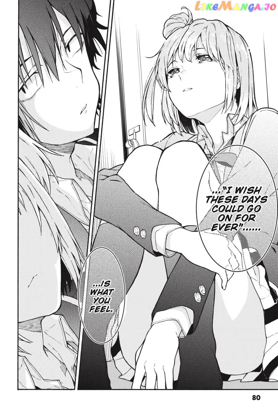 Yahari Ore no Seishun Rabukome wa Machigatte Iru. @ Comic chapter 99 - page 24