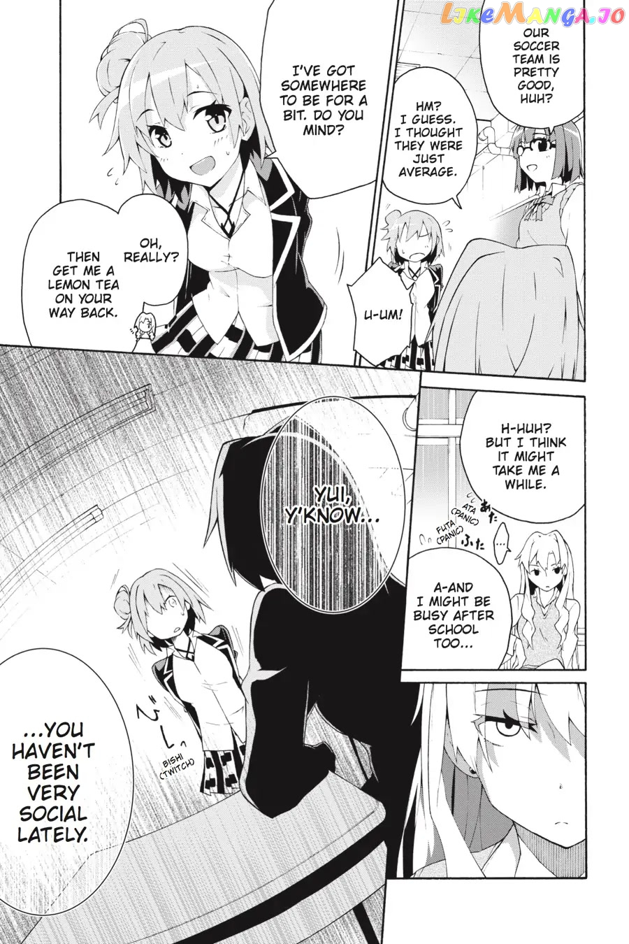 Yahari Ore no Seishun Rabukome wa Machigatte Iru. @ Comic chapter 4 - page 10