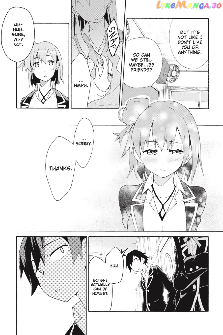 Yahari Ore no Seishun Rabukome wa Machigatte Iru. @ Comic chapter 4 - page 23