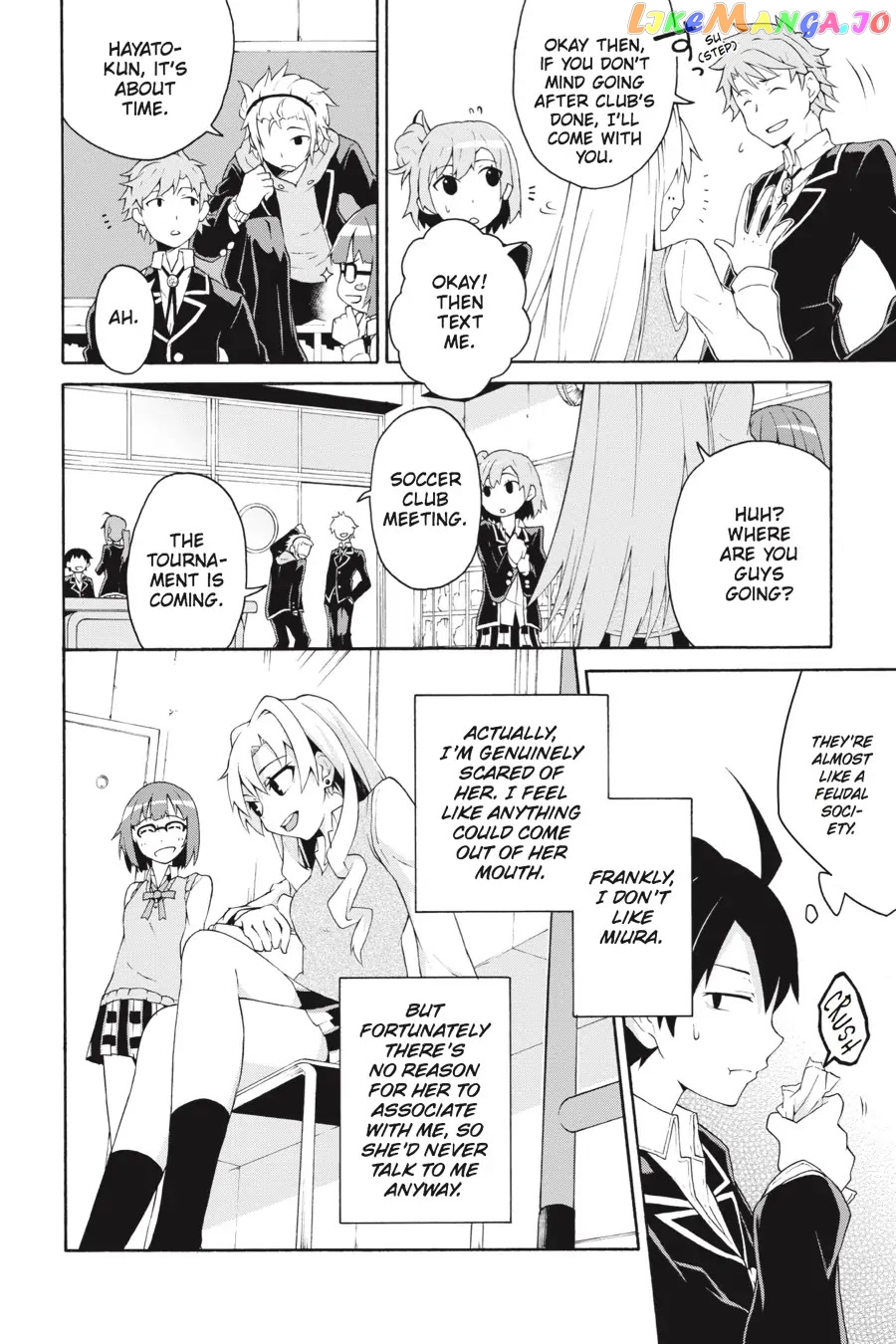 Yahari Ore no Seishun Rabukome wa Machigatte Iru. @ Comic chapter 4 - page 9
