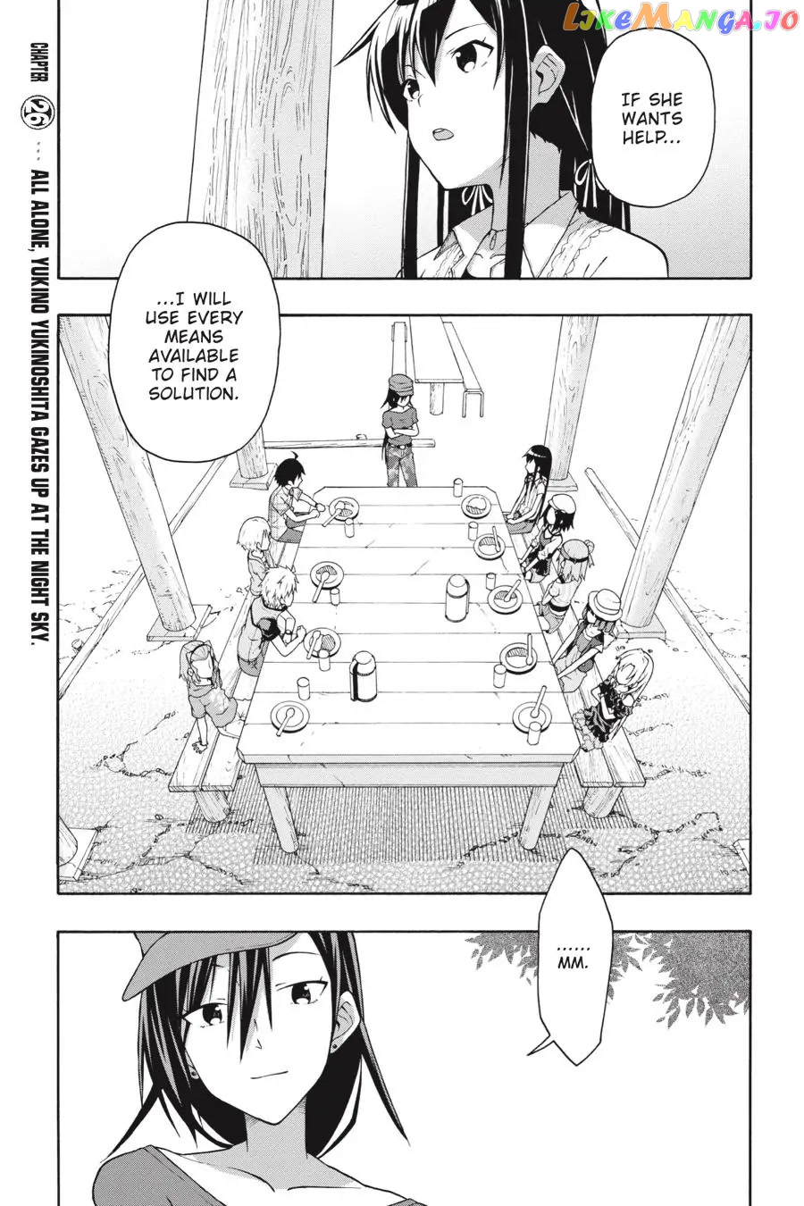 Yahari Ore no Seishun Rabukome wa Machigatte Iru. @ Comic chapter 26 - page 1