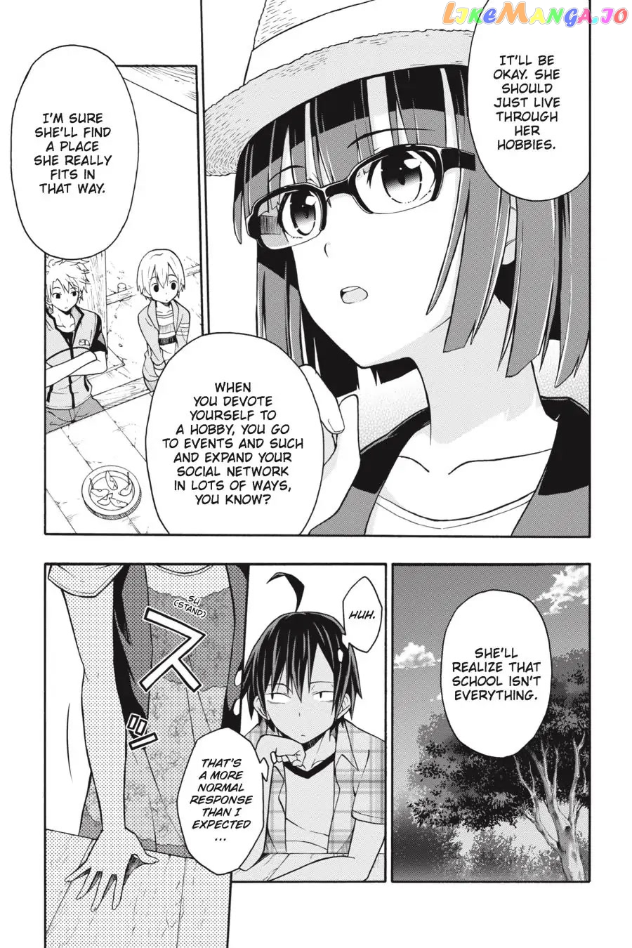 Yahari Ore no Seishun Rabukome wa Machigatte Iru. @ Comic chapter 26 - page 7