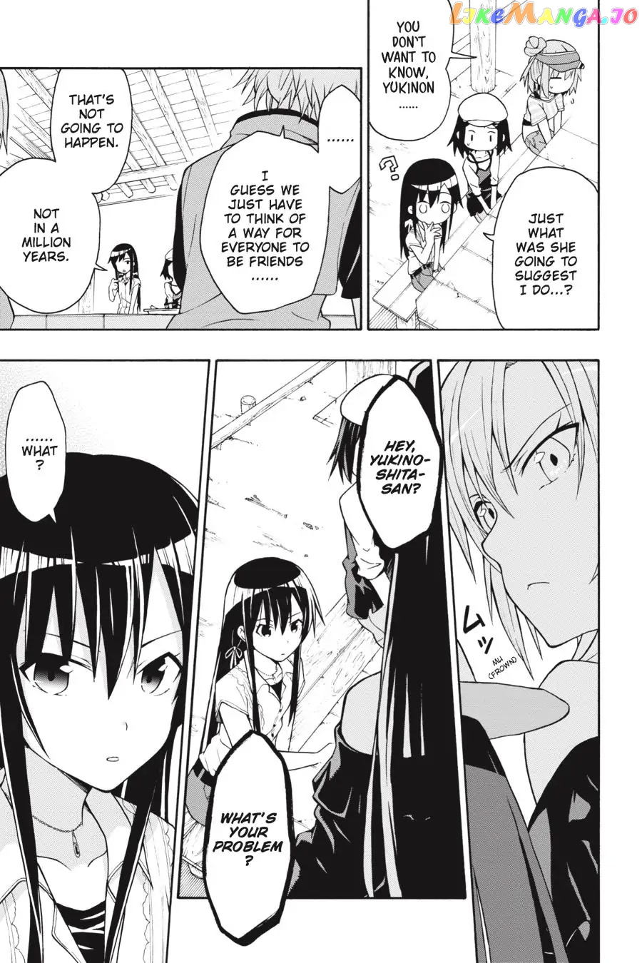 Yahari Ore no Seishun Rabukome wa Machigatte Iru. @ Comic chapter 26 - page 9