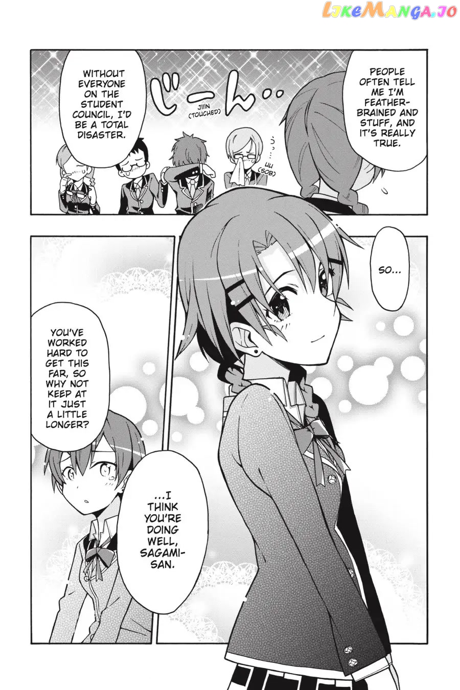 Yahari Ore no Seishun Rabukome wa Machigatte Iru. @ Comic chapter 47 - page 18