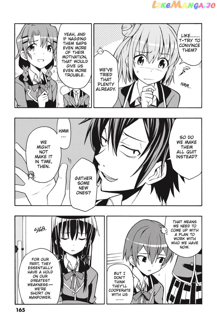 Yahari Ore no Seishun Rabukome wa Machigatte Iru. @ Comic chapter 47 - page 21